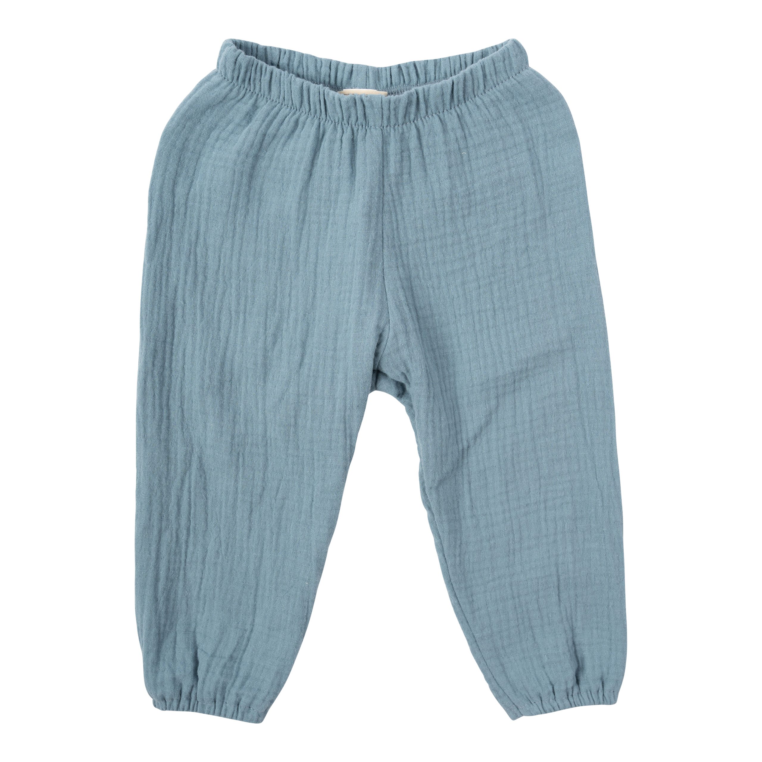 Woolly Organic Muslin Pantaloni Neonato Cotone Bio GOTS
