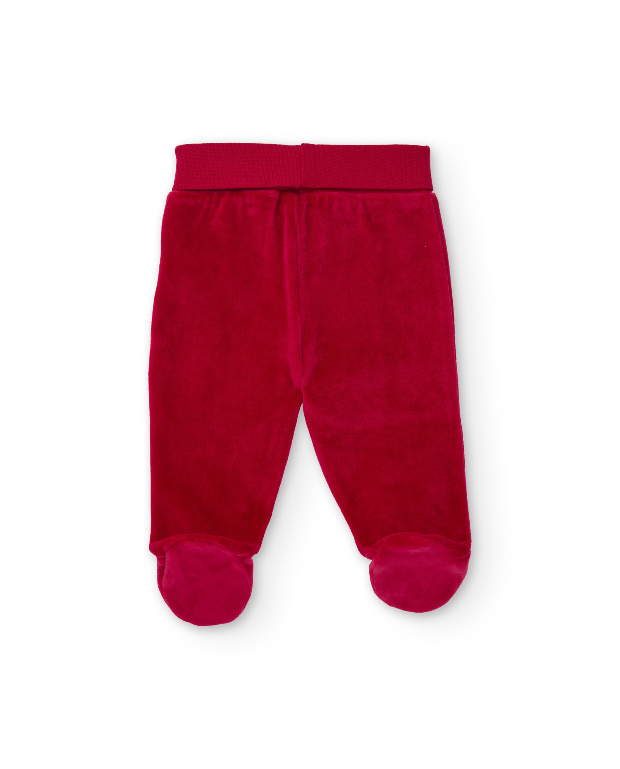 TucTuc Completi neonata bordeaux floreale 2 pezzi