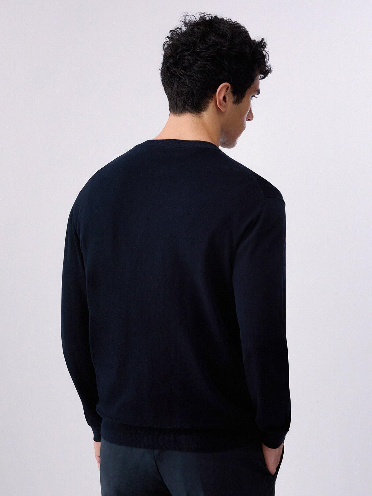 Liu Jo Maglia Crêpe Cotone Maglia Nero Taglia L