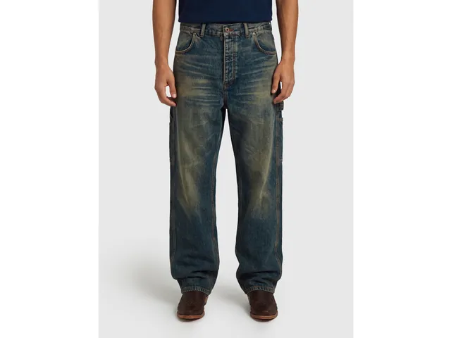 United Colors of Benetton Jeans Carpenter Vintage Taglia 30