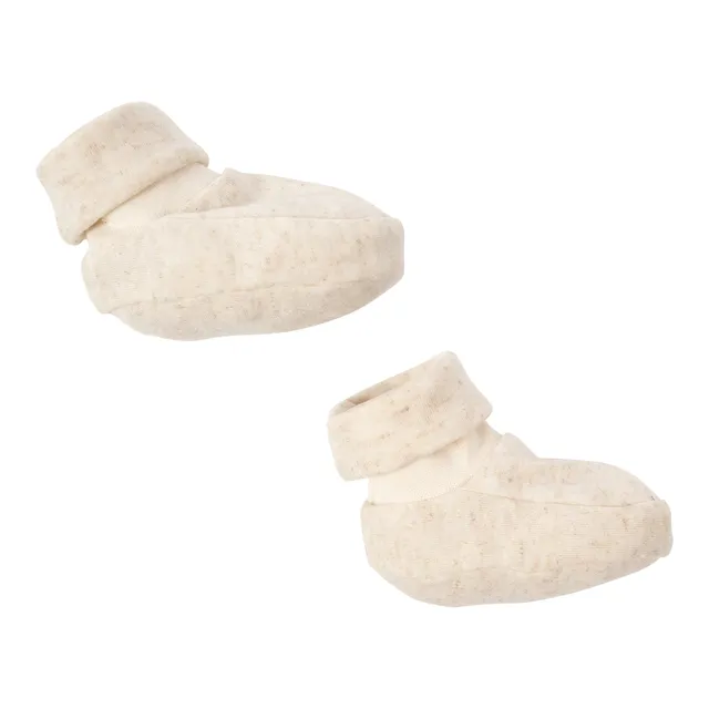 Woolly Organic Baby Booties scarpine tencel traspiranti
