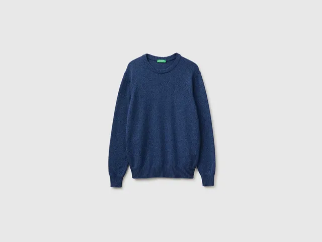 United Colors of Benetton Maglione Girocollo M Lana Cashmere