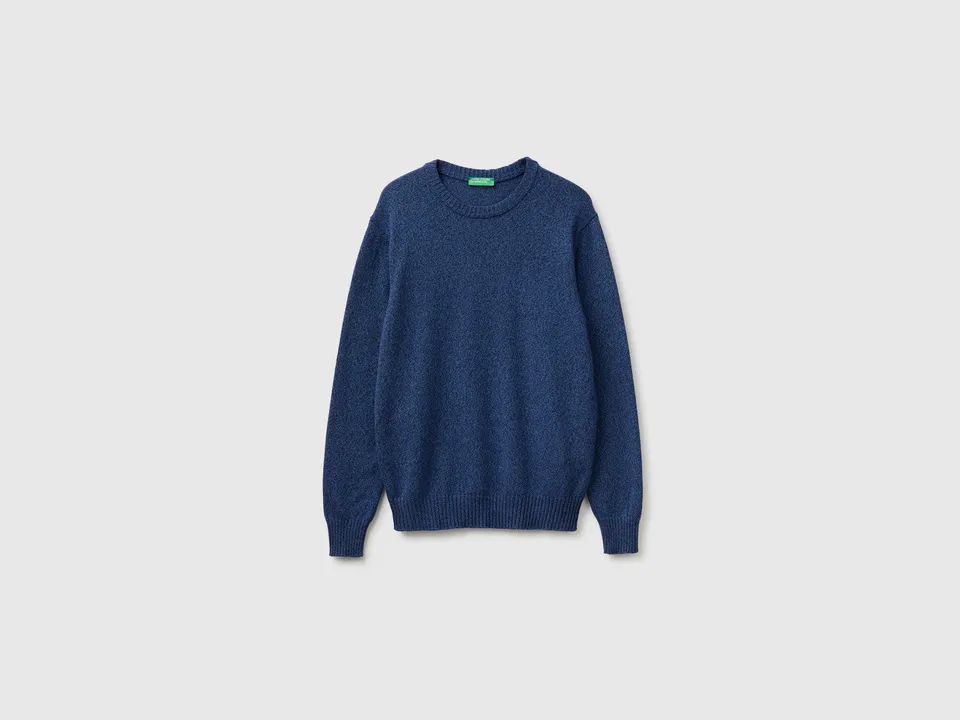 United Colors of Benetton Maglione Girocollo M Lana Cashmere