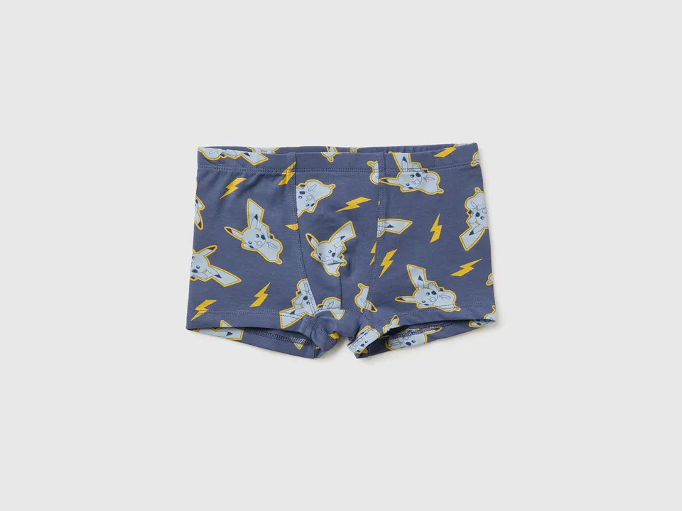 United Colors of Benetton Boxer Pokémon Cotone Bambino Stampa