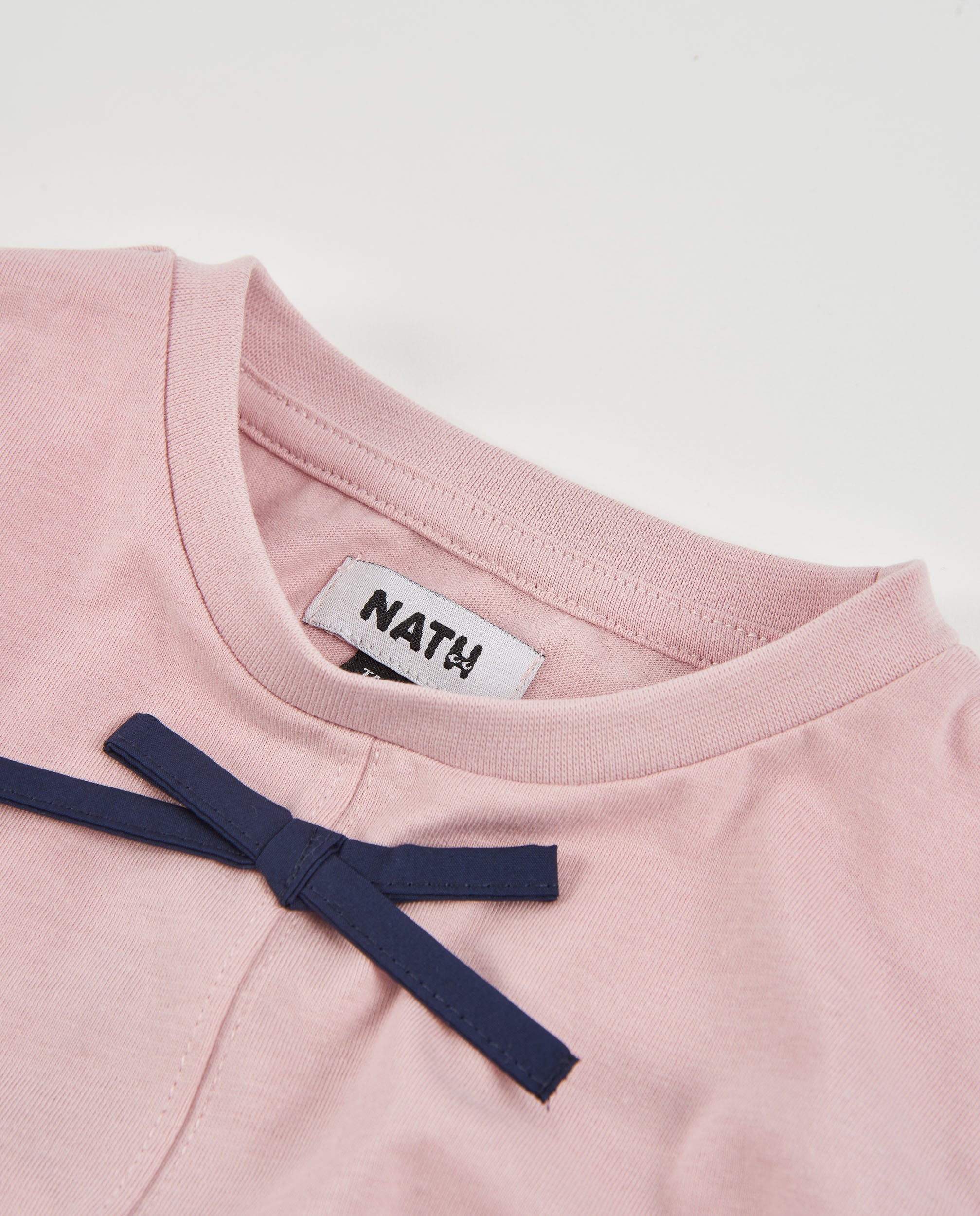 TucTuc Magliette Maglia Bambina Rosa con Fiocchi e Volant