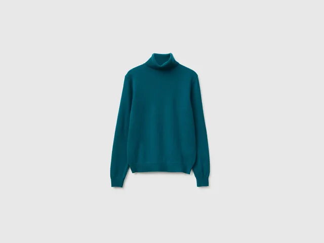 United Colors of Benetton Maglione Merino Collo Alto S