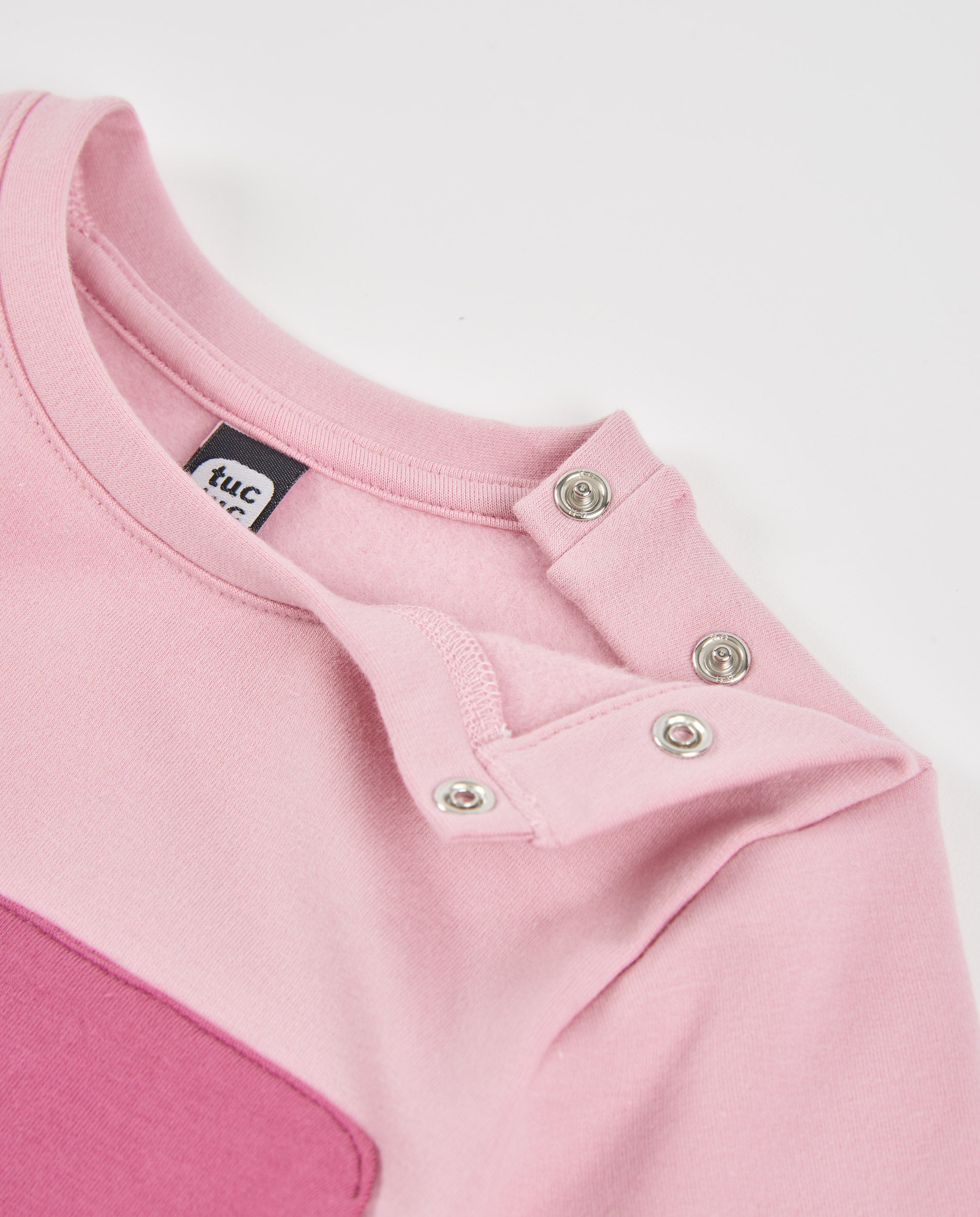 TucTuc Vestiti vestito in felpa borsetta rosa