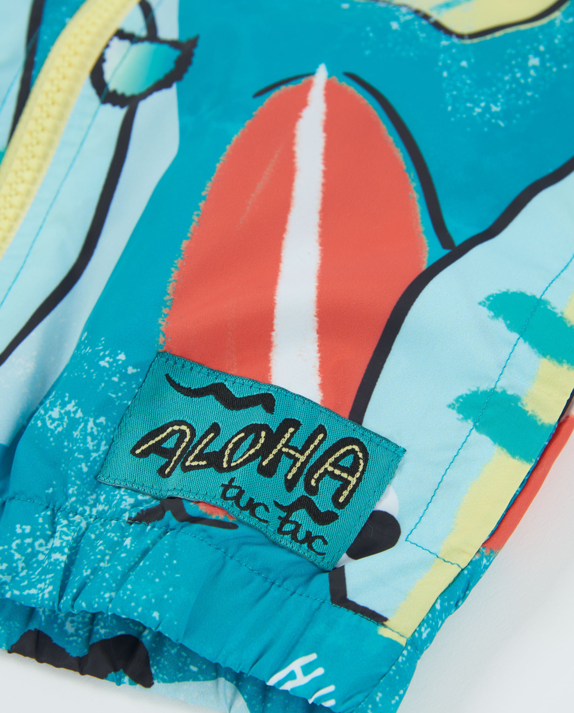 TucTuc Giacche giacca bambino blu surf leggera cappuccio