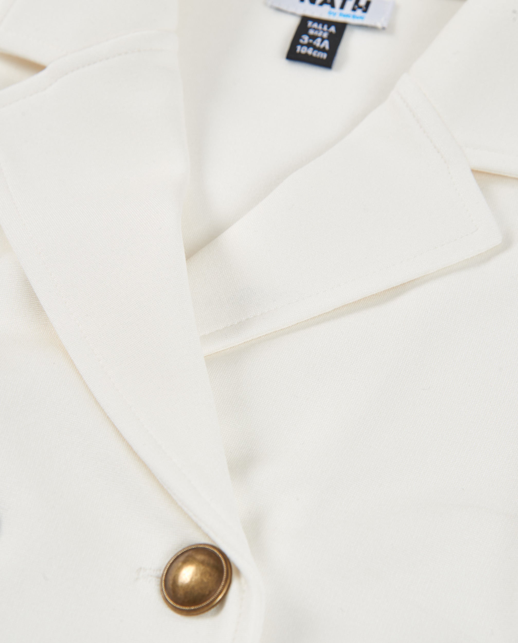 TucTuc Maglioni Blazer Bambina Bianco Bottoni