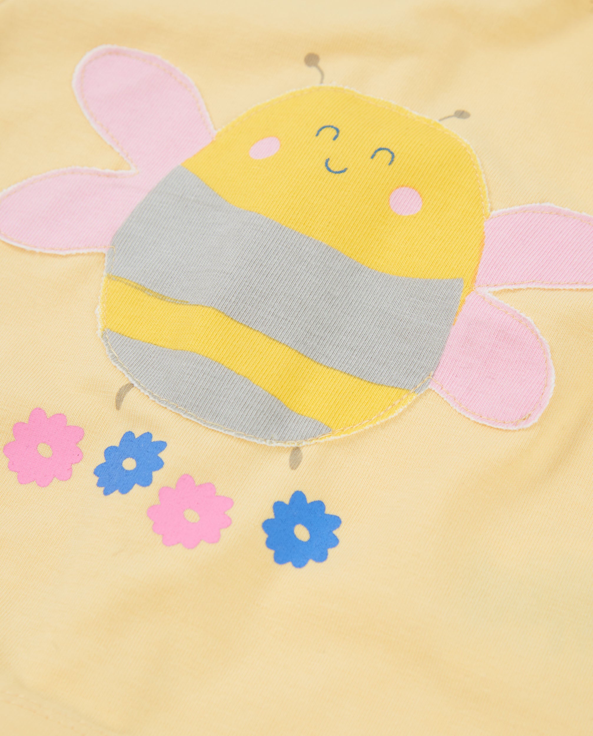 TucTuc Completi Maglia Neonata Giallo Ape Denim 0-1 Mesi