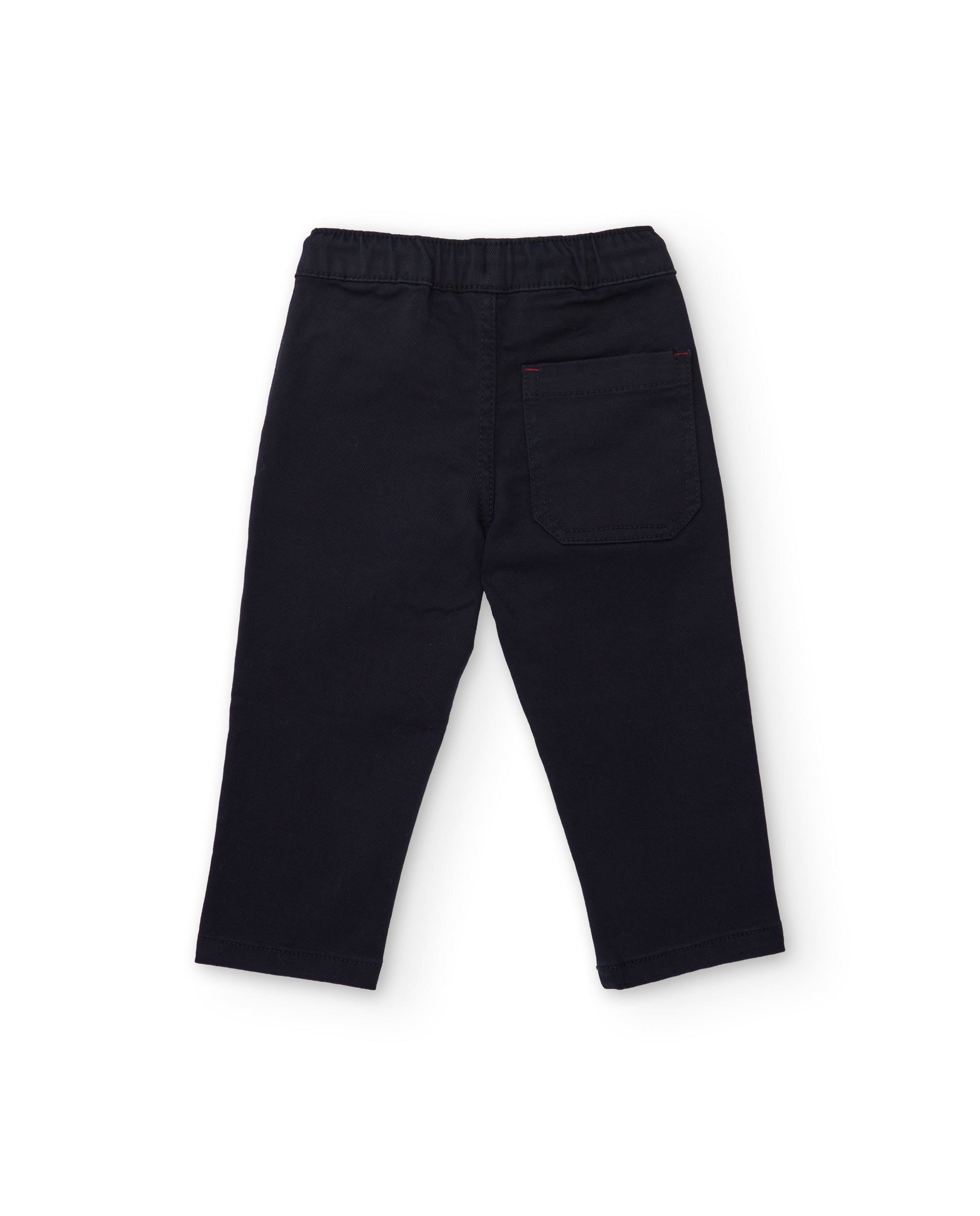 TucTuc Jeans bambino blu navy ricamo auto 12M