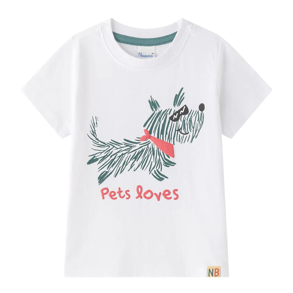 Kocarcia Newness Cane maglietta bambino cotone 3 anni 98 cm