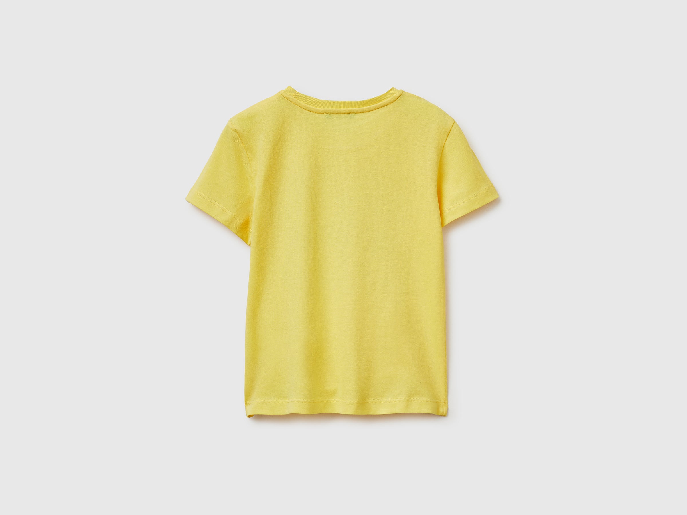 United Colors of Benetton 3I1XG10LK T-Shirt Logo Cotone Biologico Neonato