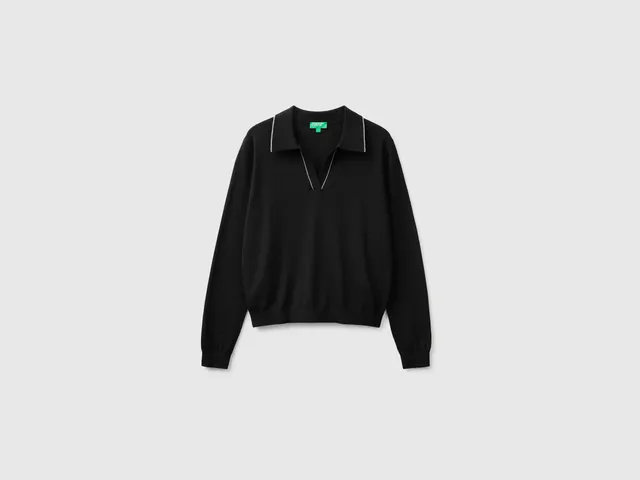 United Colors of Benetton Polo Merino maglione lana vergine M