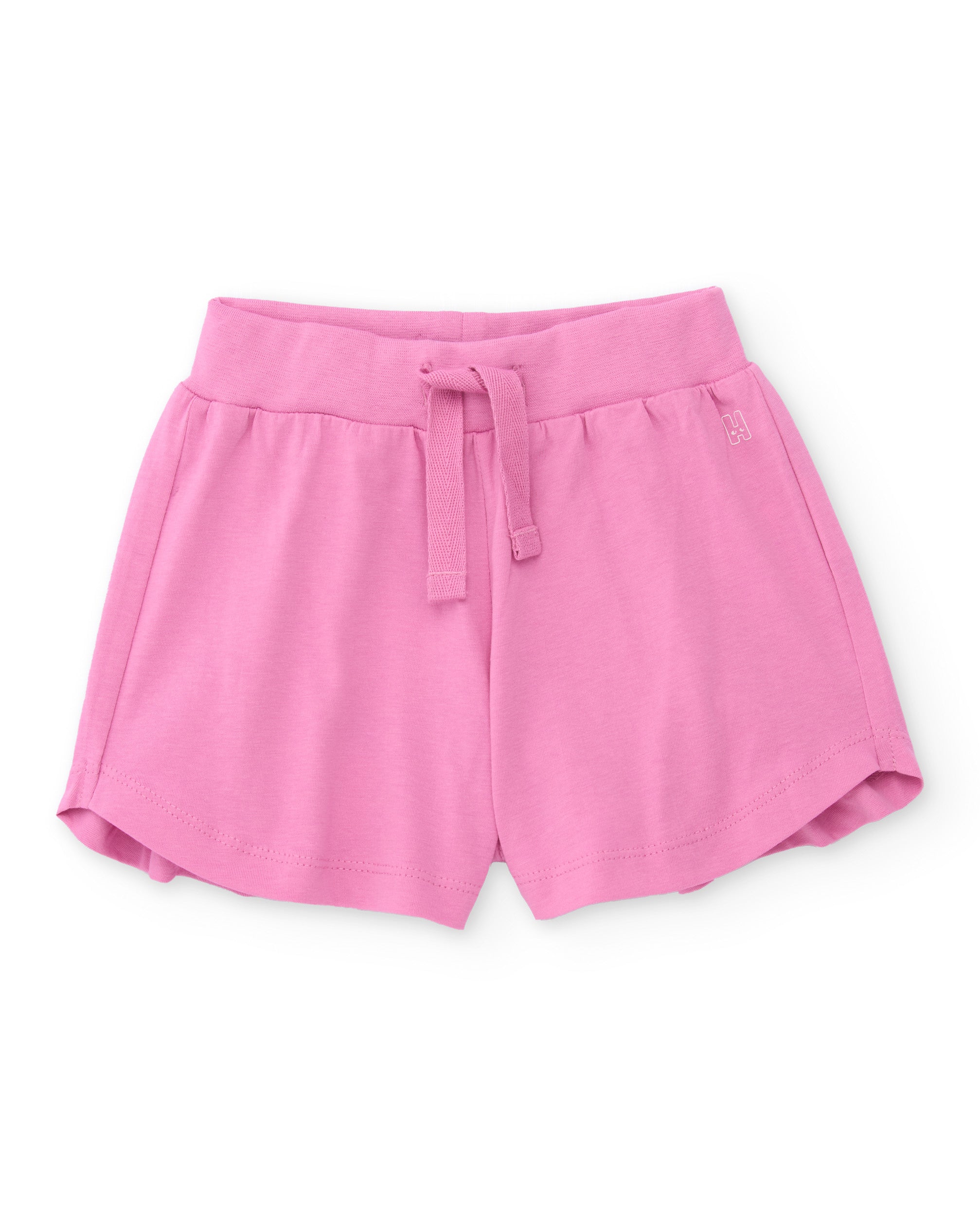 TucTuc Bermuda Shorts Bambina Maglia Rosa con Tasche