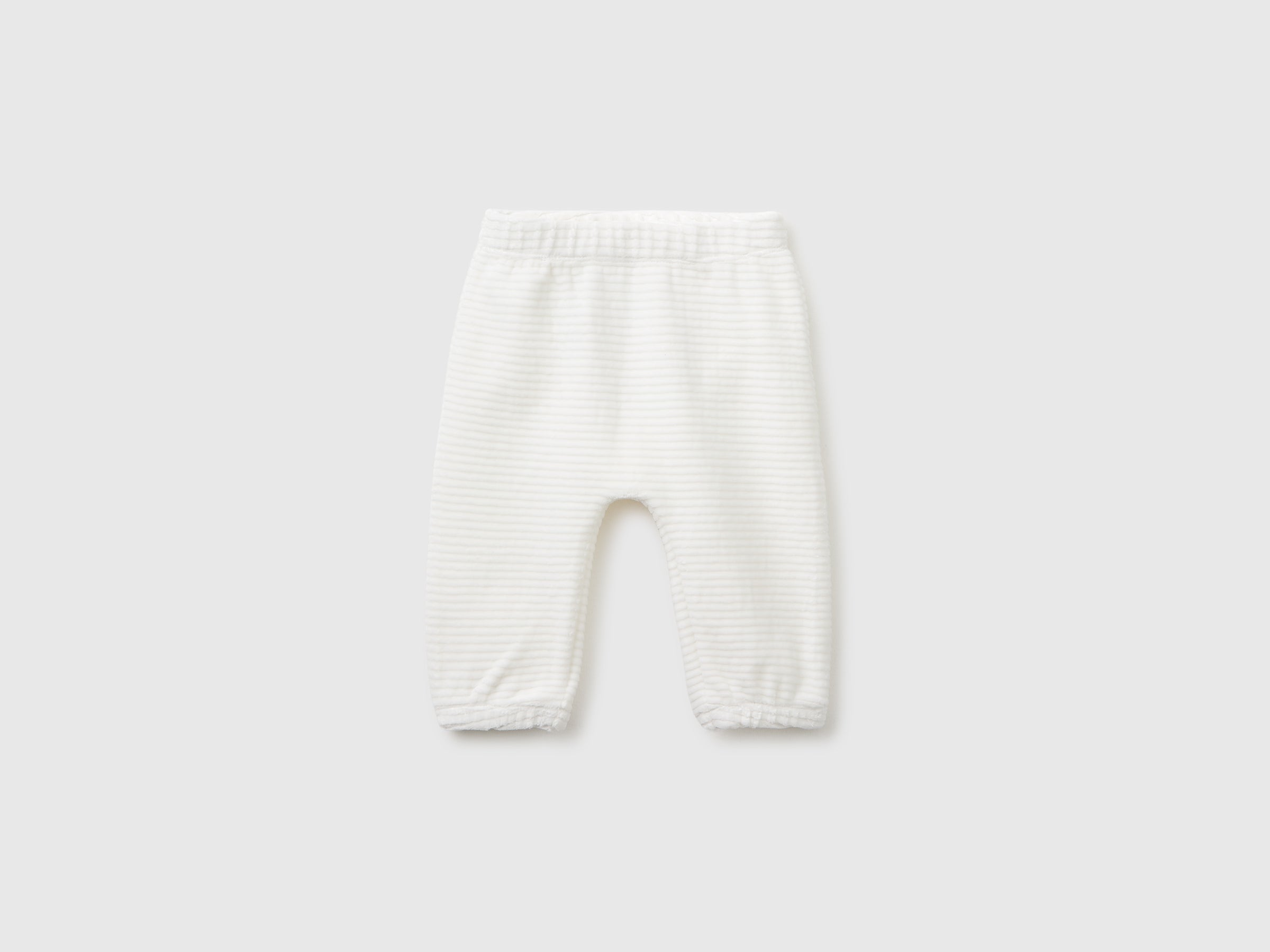 United Colors of Benetton pantalone ciniglia ricamo neonato