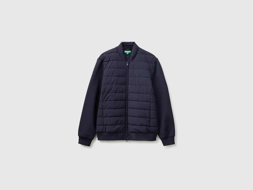 United Colors of Benetton Giacca Corta Giubbotto Nylon M Trapuntata