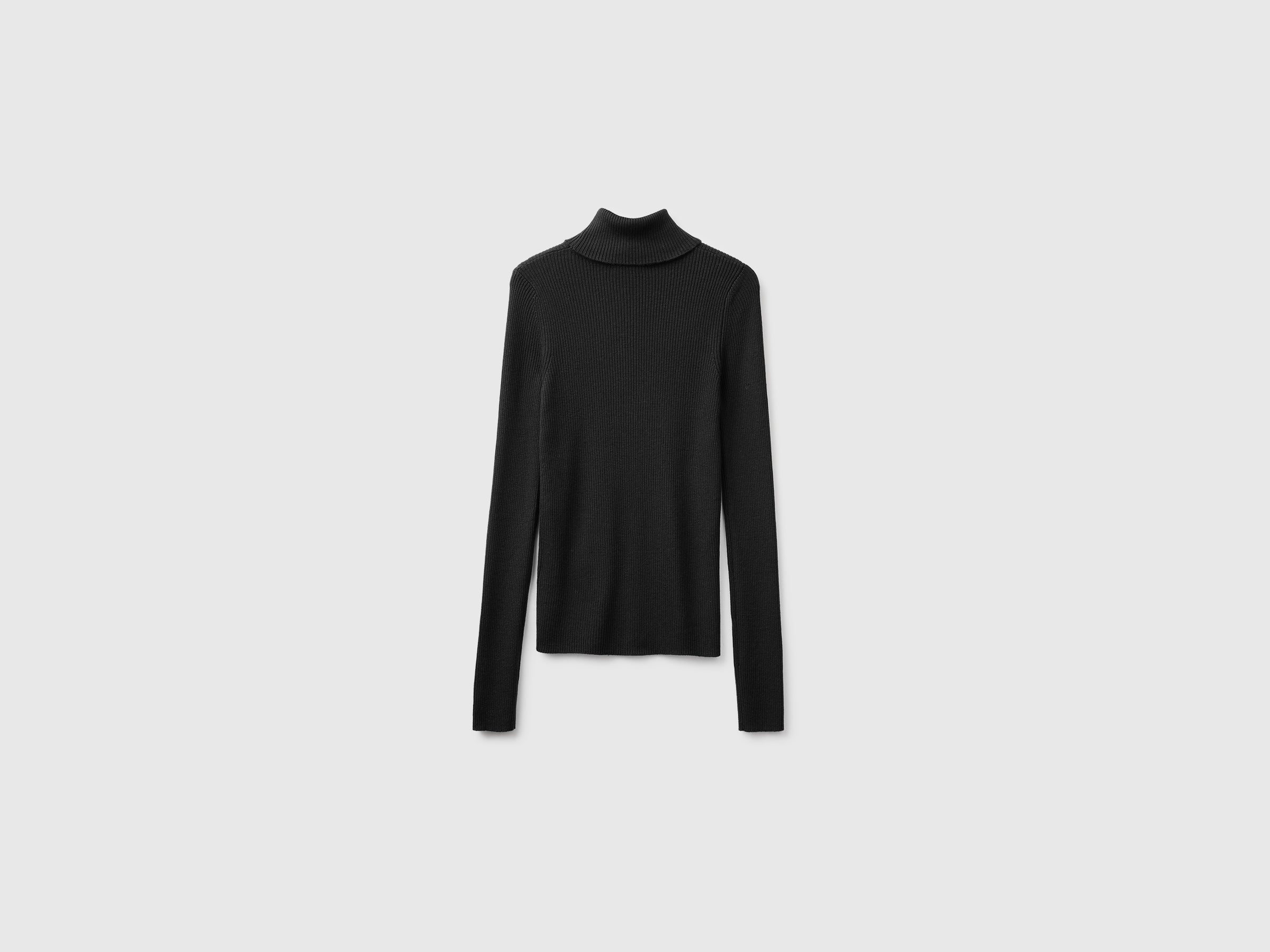 United Colors of Benetton dolcevita coste seta lana slim