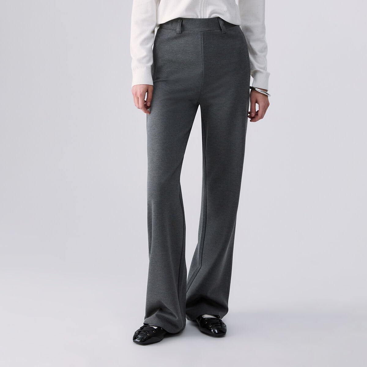 Liu Jo Pantaloni Regular Fit Punto Milano XL Grigi