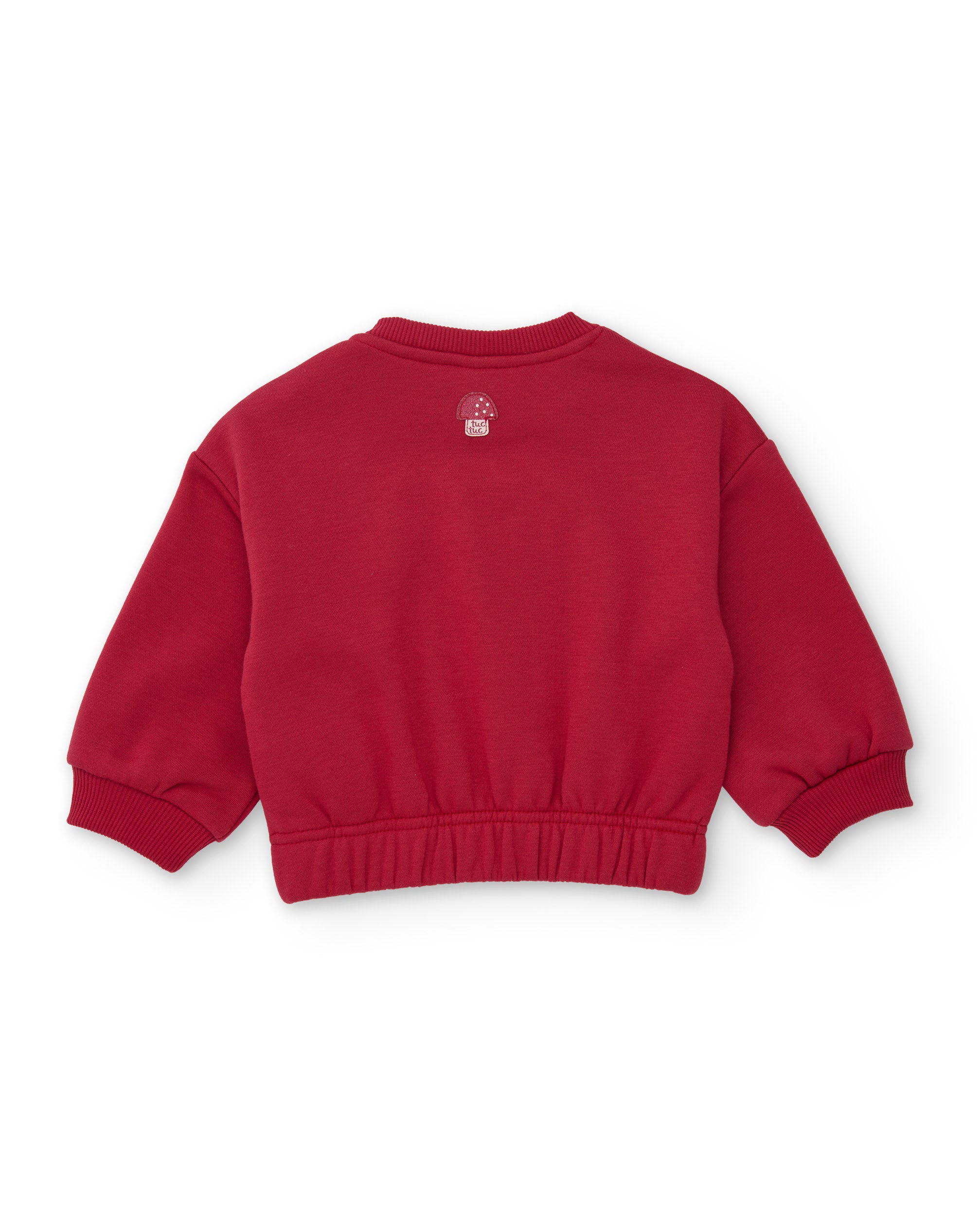 TucTuc Completi Tuta Bambina Rosso 4A Floreale