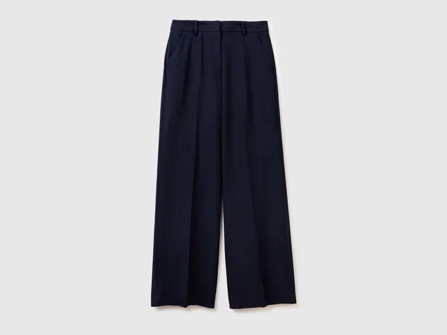 United Colors of Benetton Pantaloni Larghi Viscosa 42