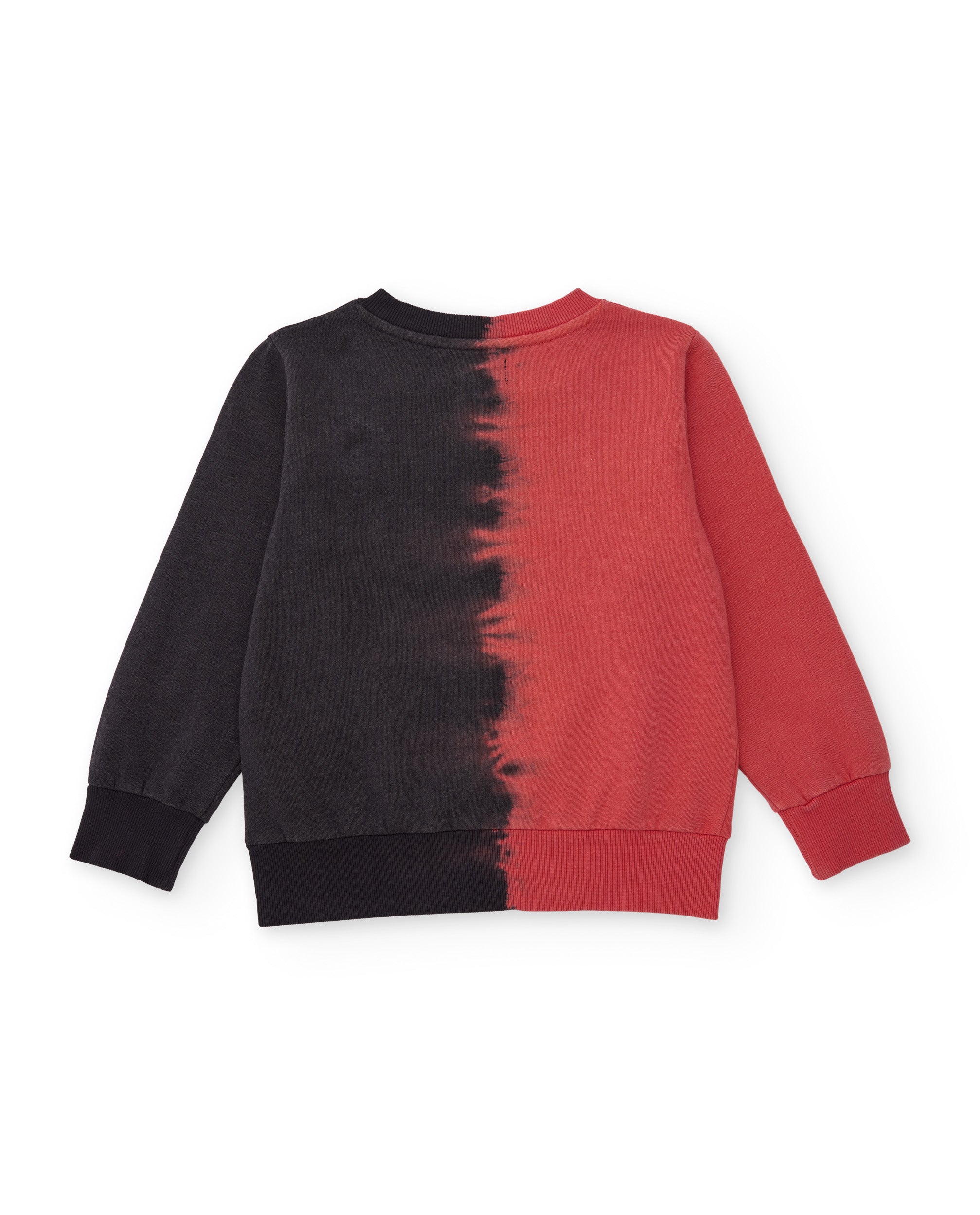 TucTuc Felpe felpa bambino rosso nero stampa avventura