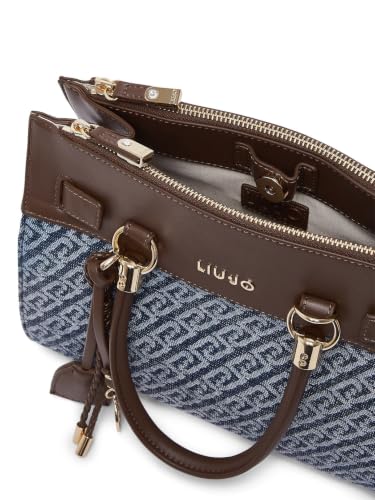 Liu Jo Borsa Satchel Denim 00770 27x21 cm charm