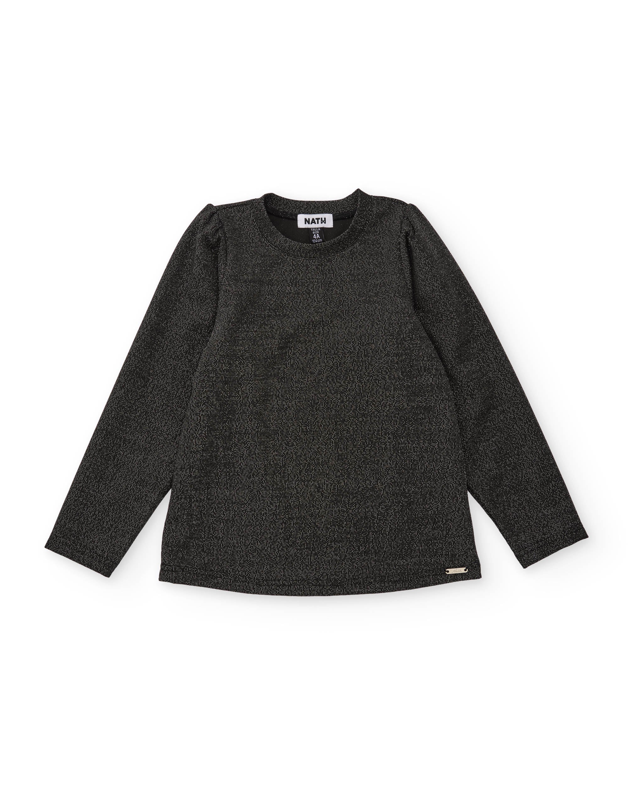 TucTuc Magliette Maglietta bambina maniche lunghe grigio