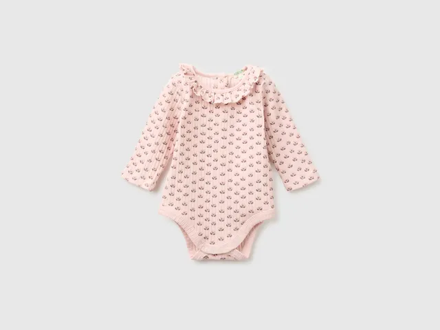 United Colors of Benetton Body Neonato Cotone Volant 68