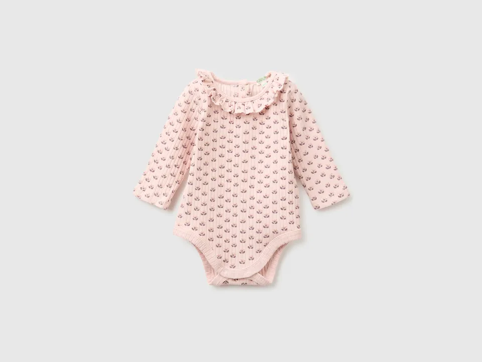 United Colors of Benetton Body Neonato Cotone Volant 68