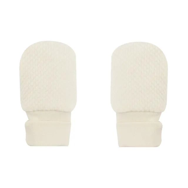 Woolly Organic Gloves guantini neonato cotone bio Noos