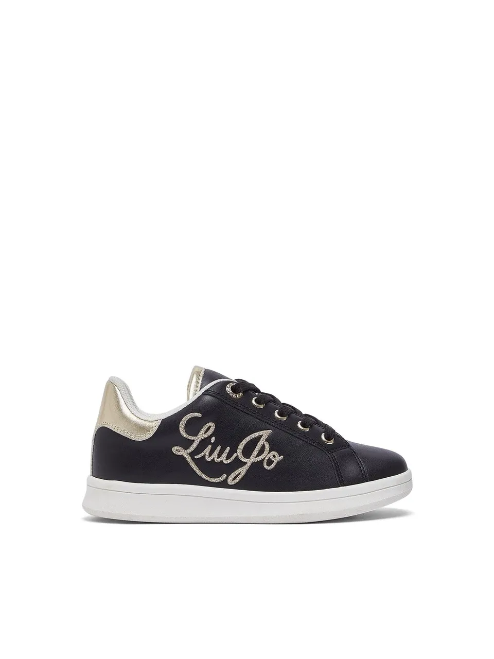 Liu Jo Sneakers Logo Glitter Bambina 32 EU Nere