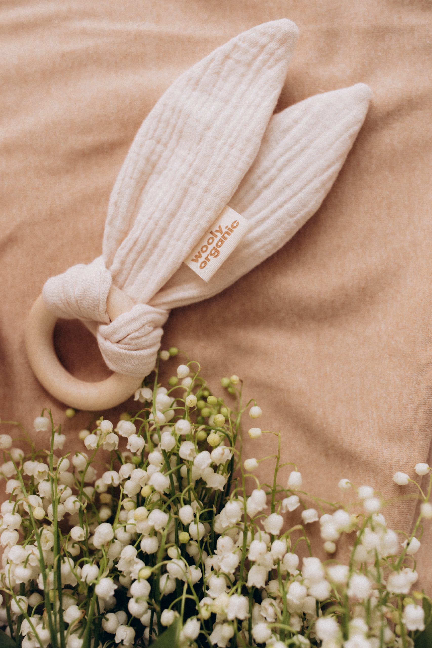 Woolly Organic Comforters massaggiagengive mussola anello legno