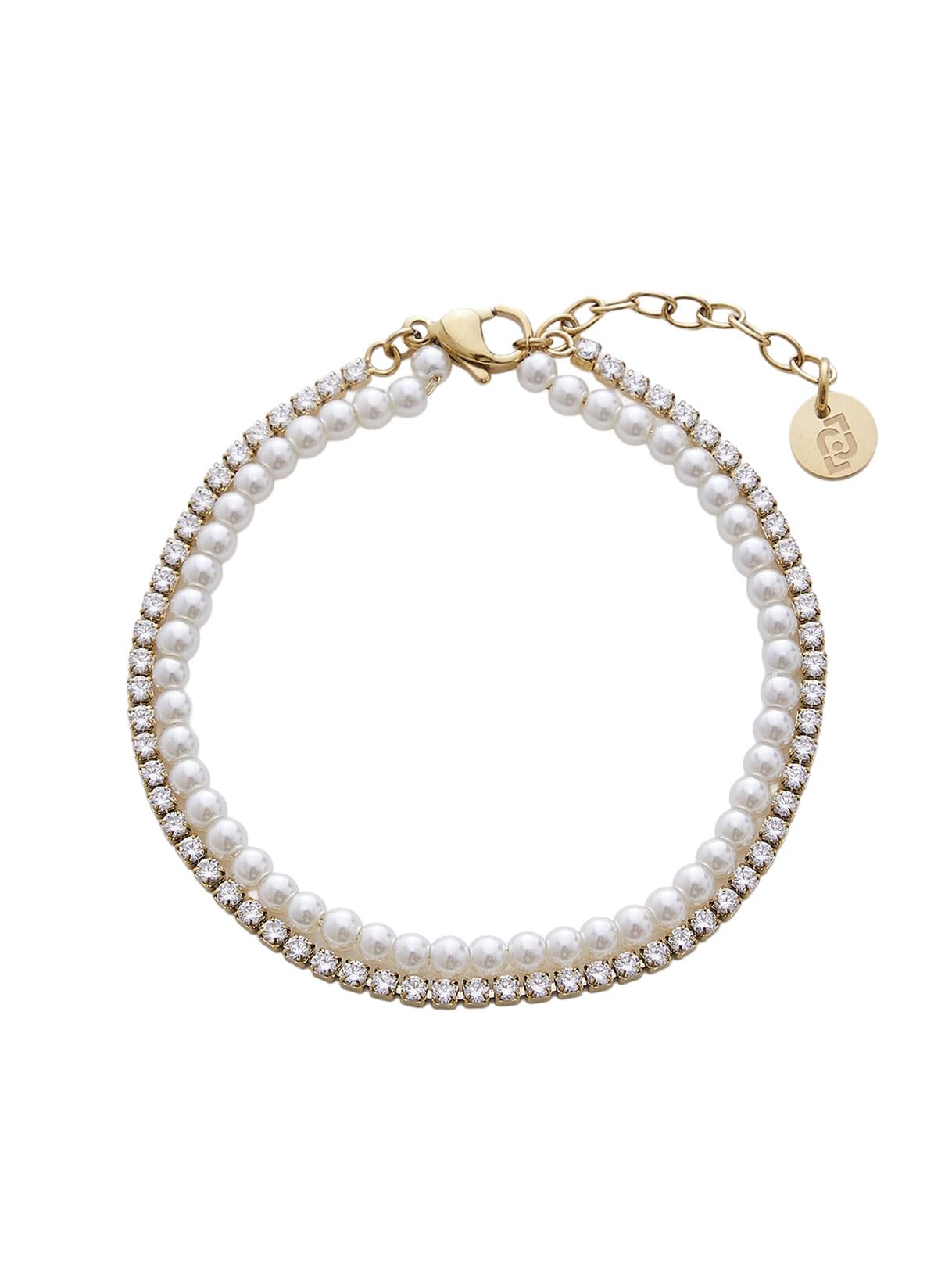 Liu Jo Baby Bracciale Multifilo Perle T_U Nero