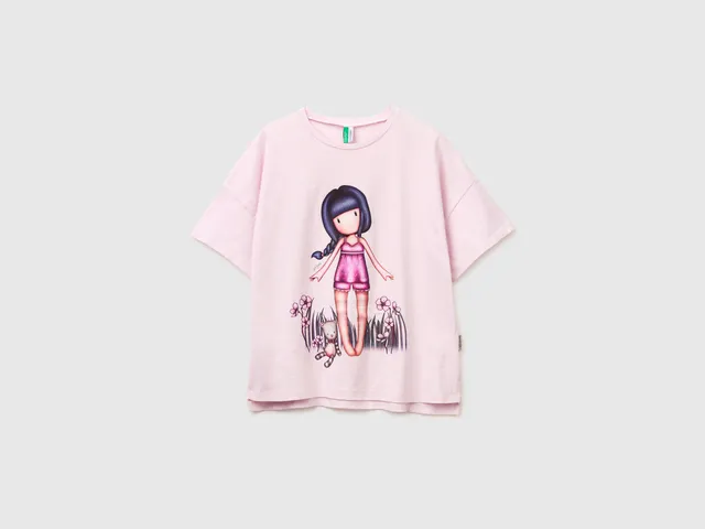 United Colors of Benetton T-Shirt Gorjuss Cotone Taglia S