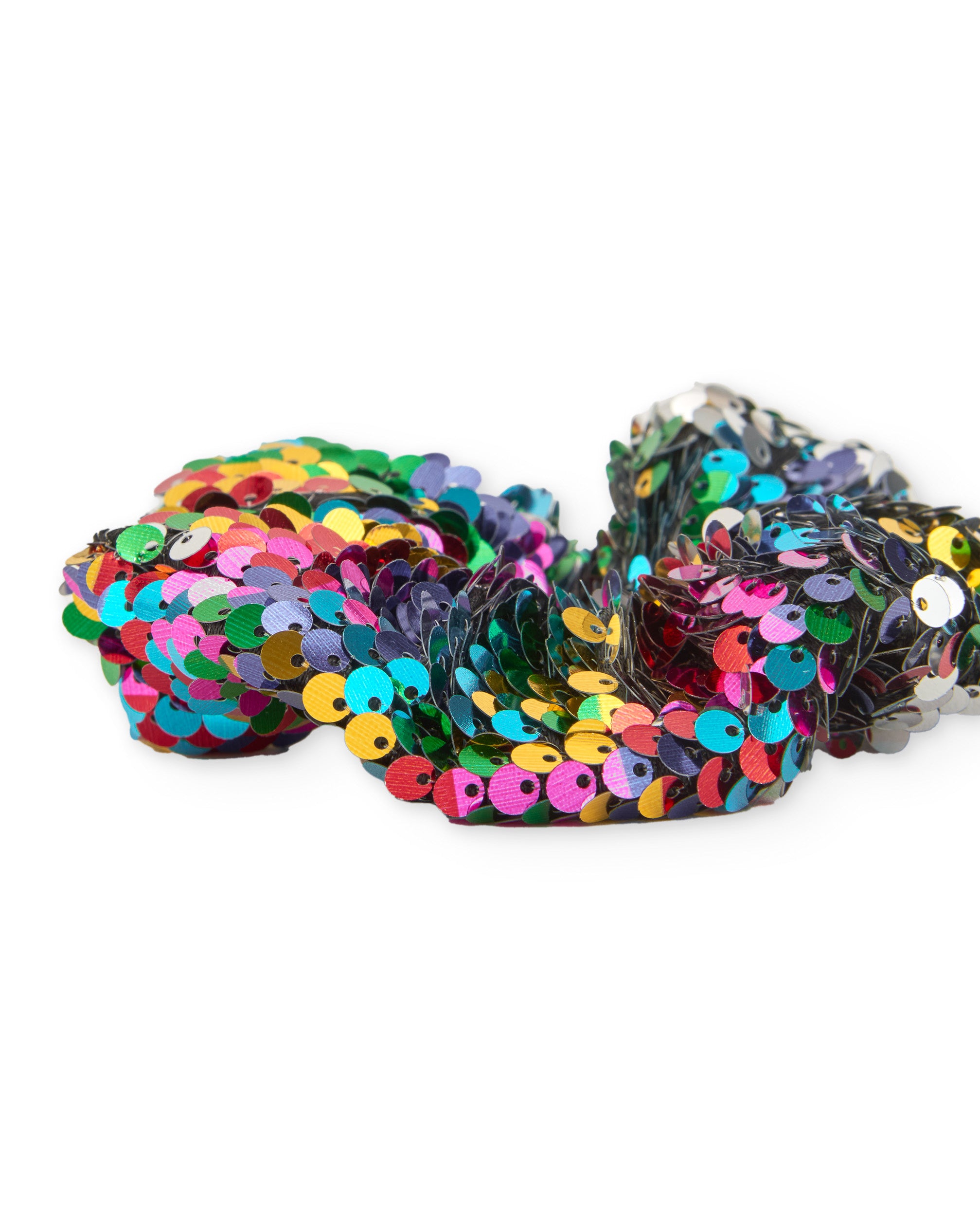 TucTuc Accessori multicolore elastico capelli paillettes