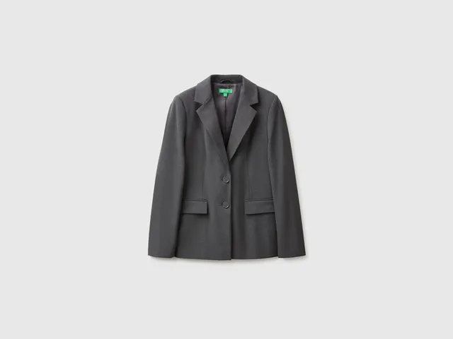 United Colors of Benetton giacca blazer slim stretch taglia 46
