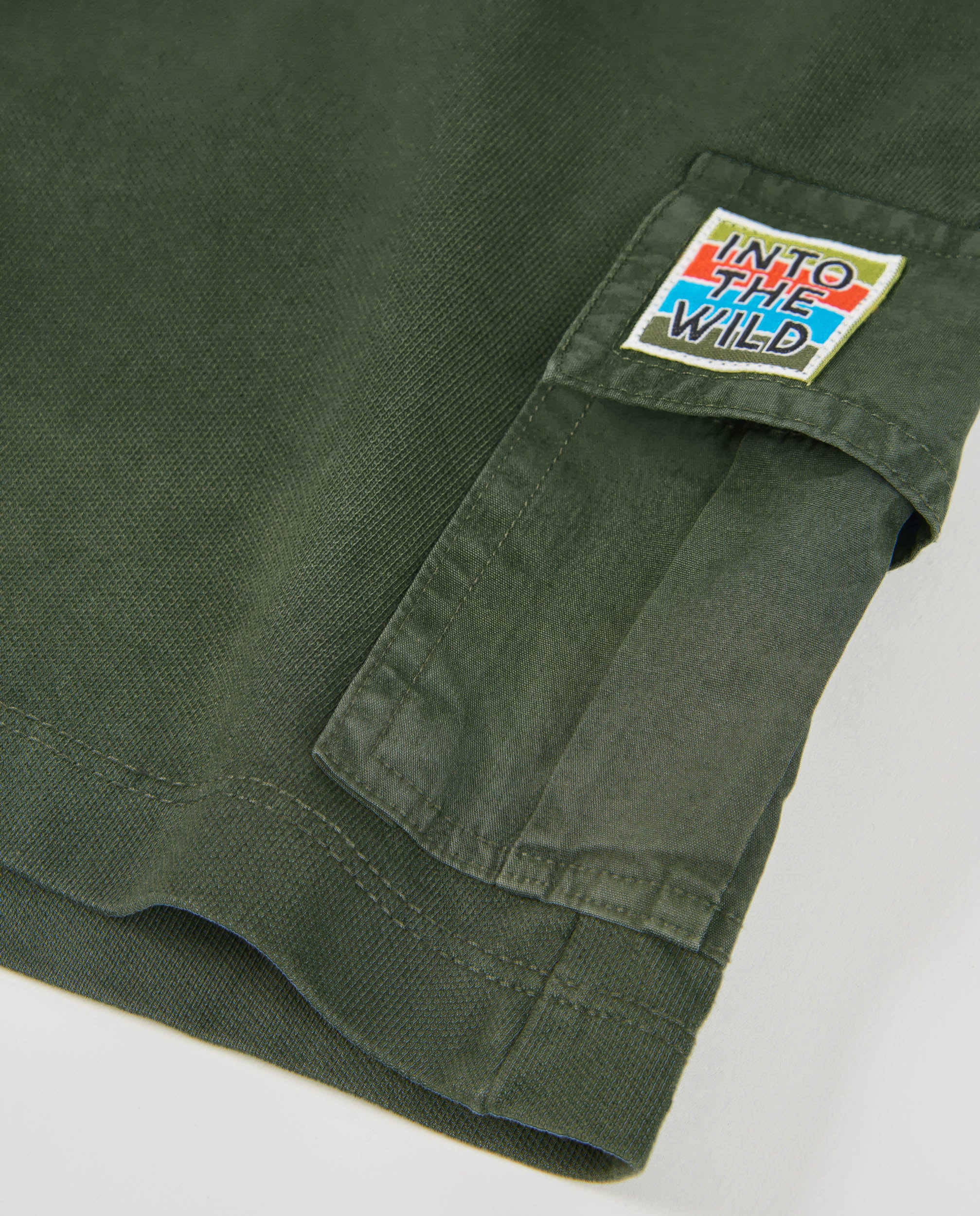 TucTuc Bermuda bermuda bambino verde tasche cargo