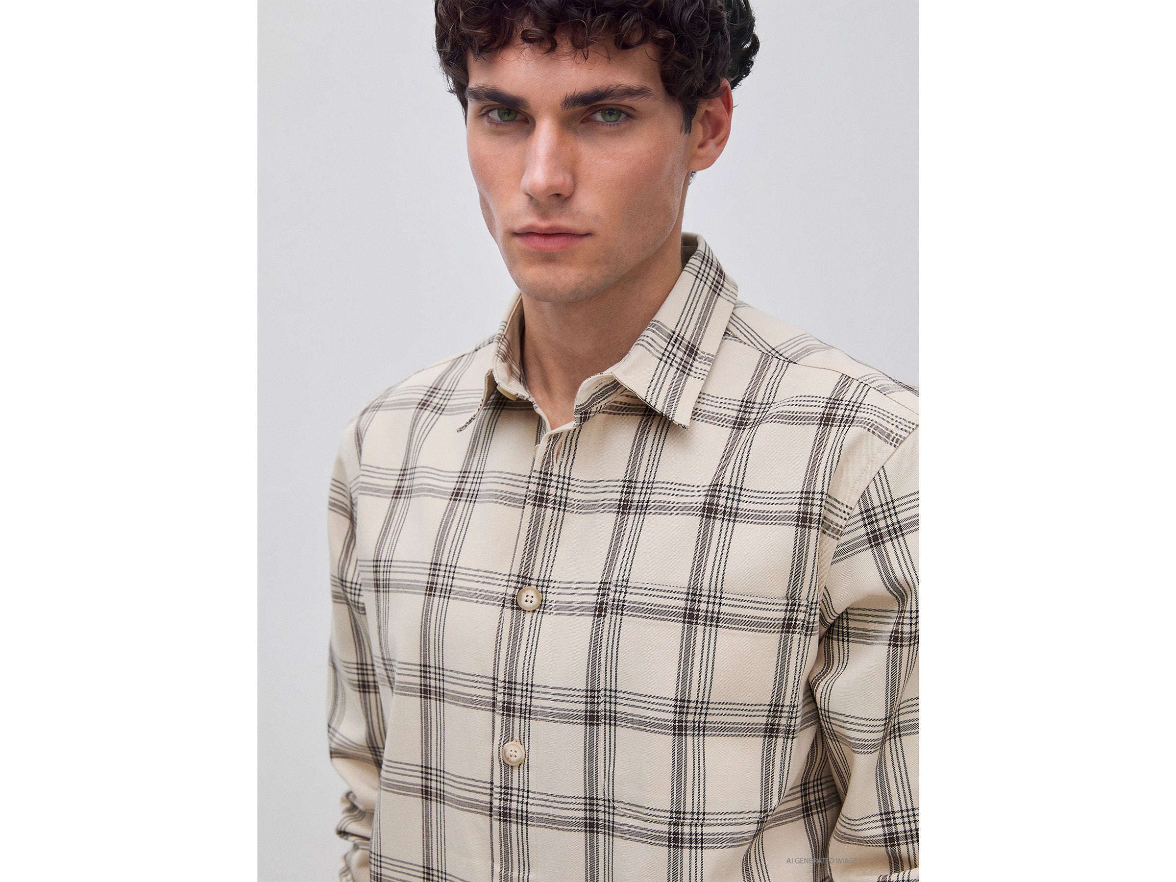 United Colors of Benetton Camicia Lyocell Cotone Tasca