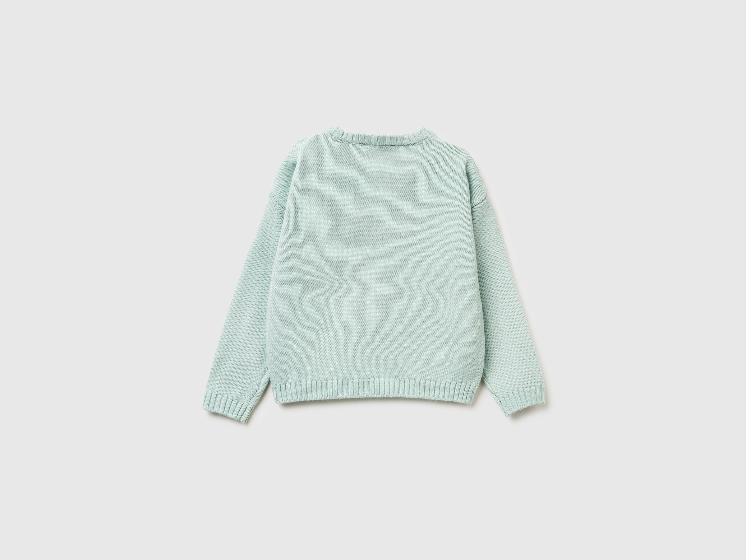 United Colors of Benetton maglione bimba intarsio peloso 104