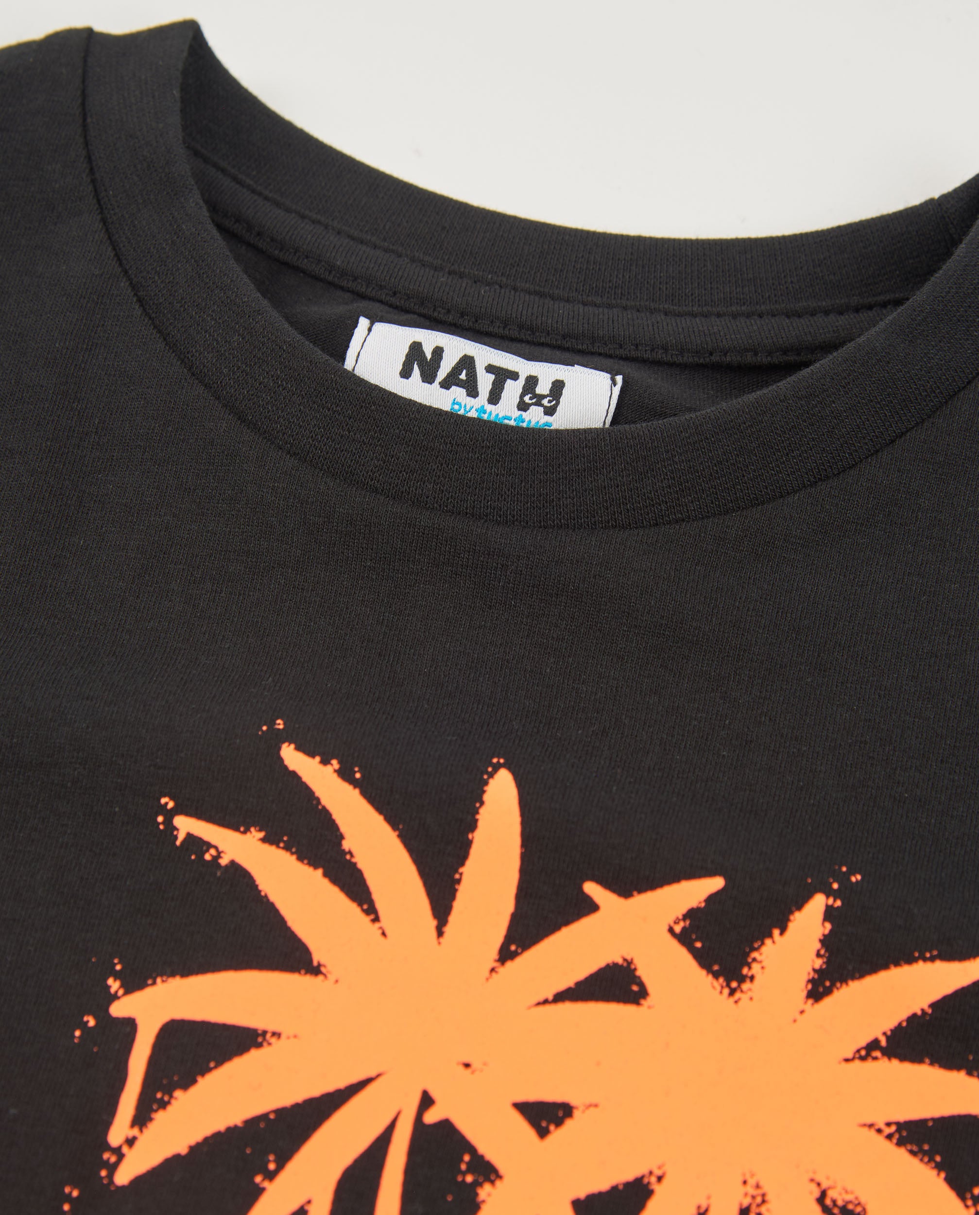 TucTuc Magliette t-shirt bambino nera Good Vibes 4 anni
