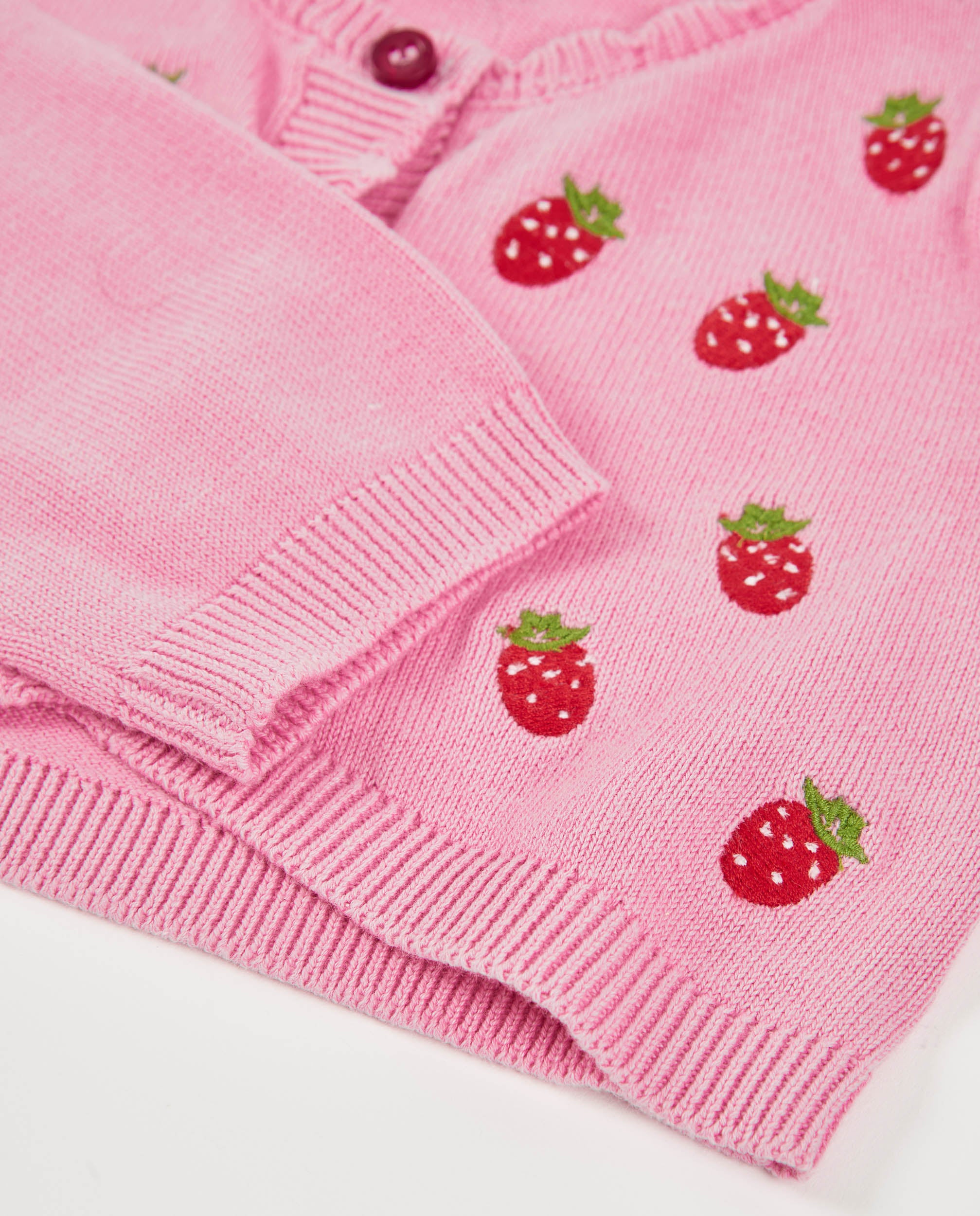 TucTuc Maglioni cardigan neonata rosa fragoline