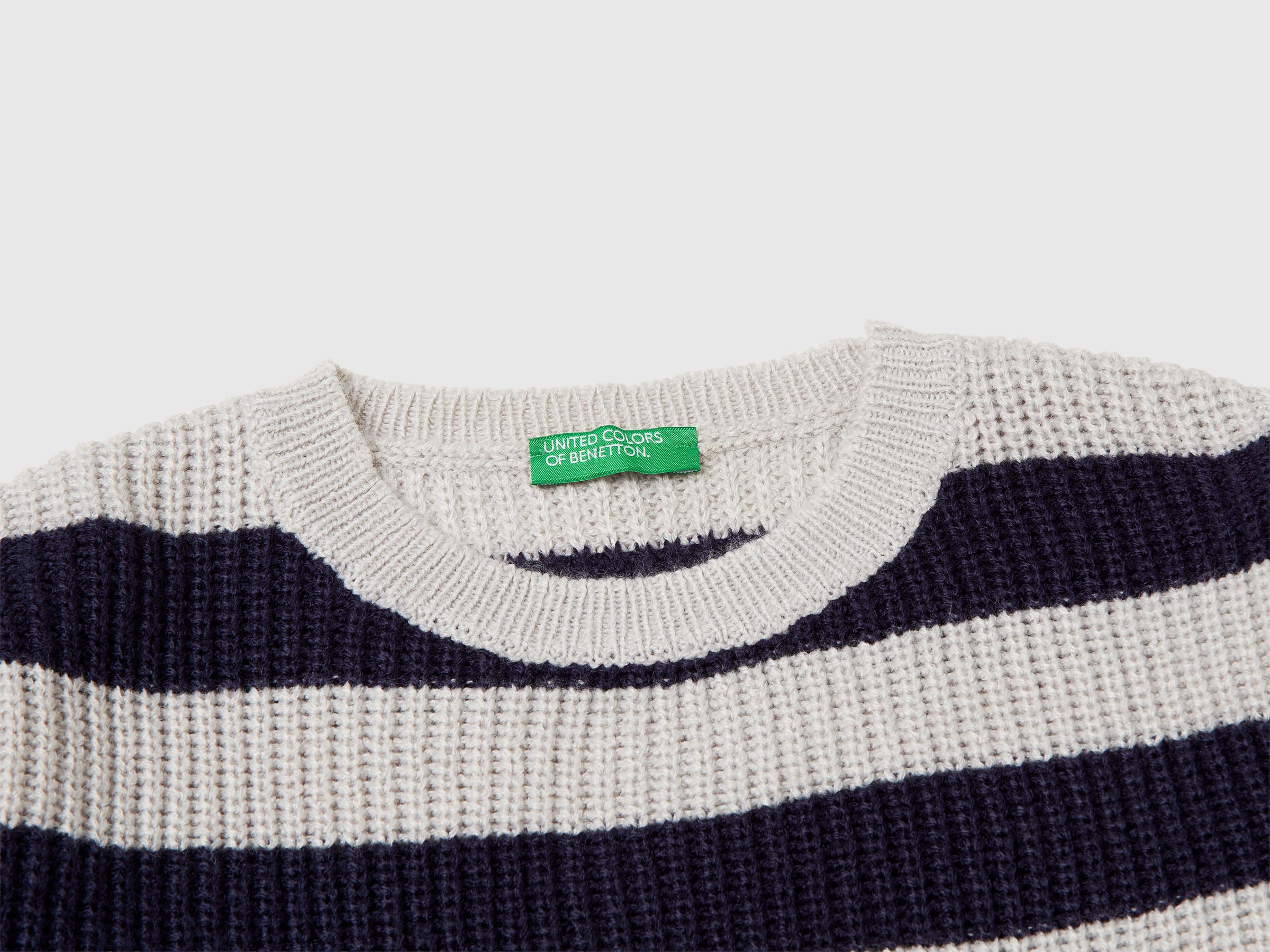 United Colors of Benetton Striped Sweater Maglione Righe 98