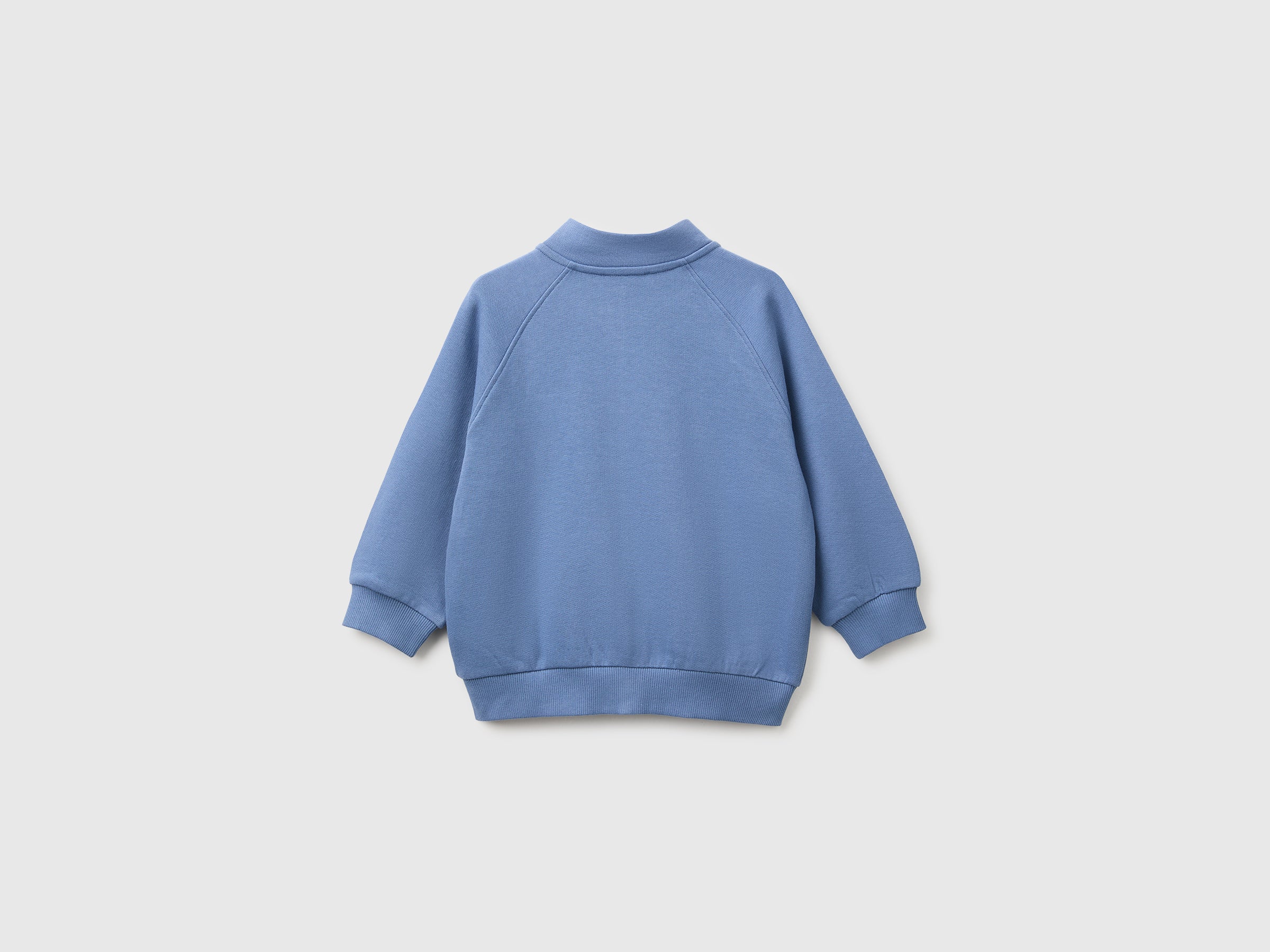 United Colors of Benetton Sweatshirts Felpa Zip Logo Cotone Bio 104