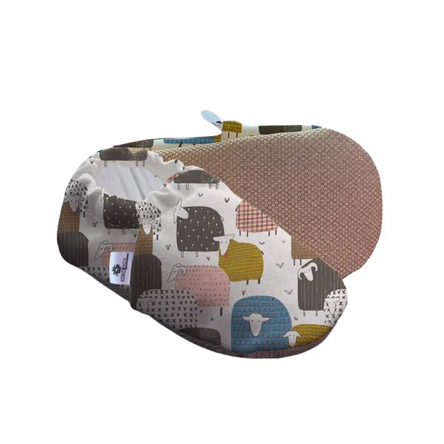 Kokopatik Pecorelle Scarpine Primi Passi Cotone Senza Imbottitura