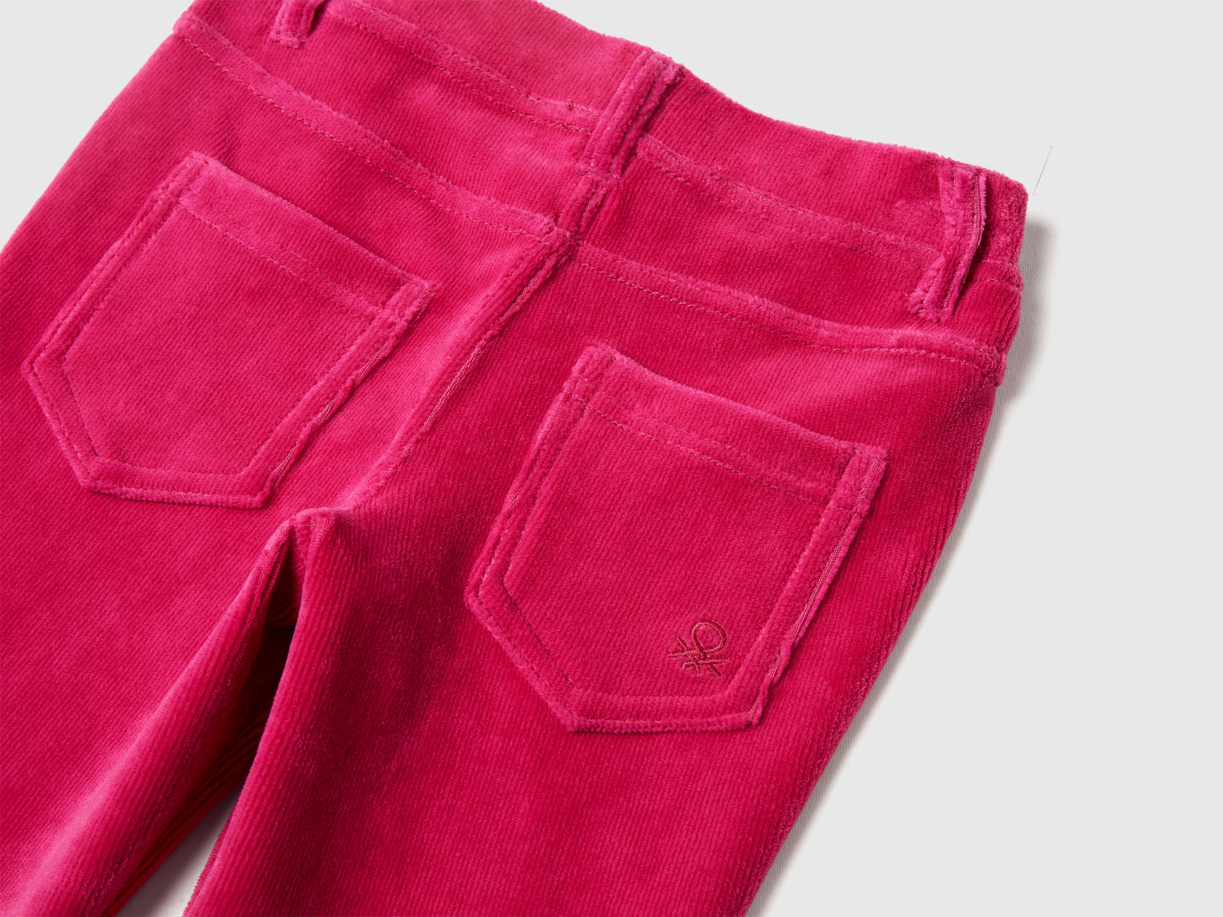 United Colors of Benetton Trousers pantaloni ciniglia skinny