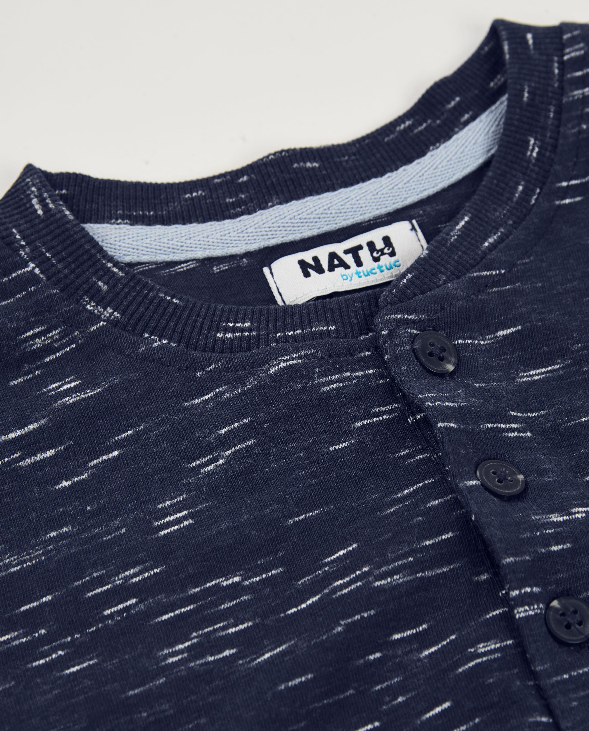 TucTuc Magliette bambino t-shirt navy melange tasca