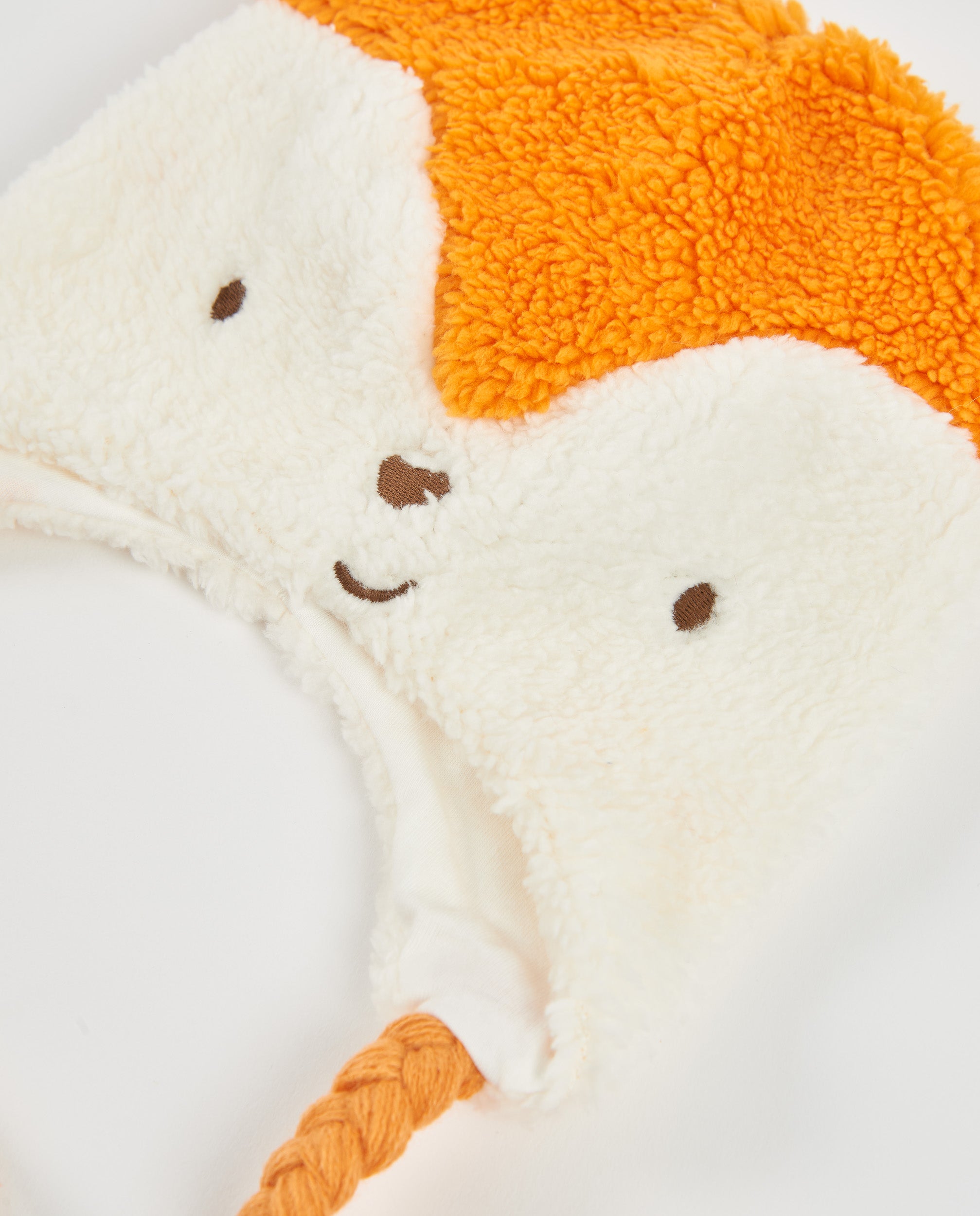 TucTuc Accessori cappellino neonato senape orecchie maglia