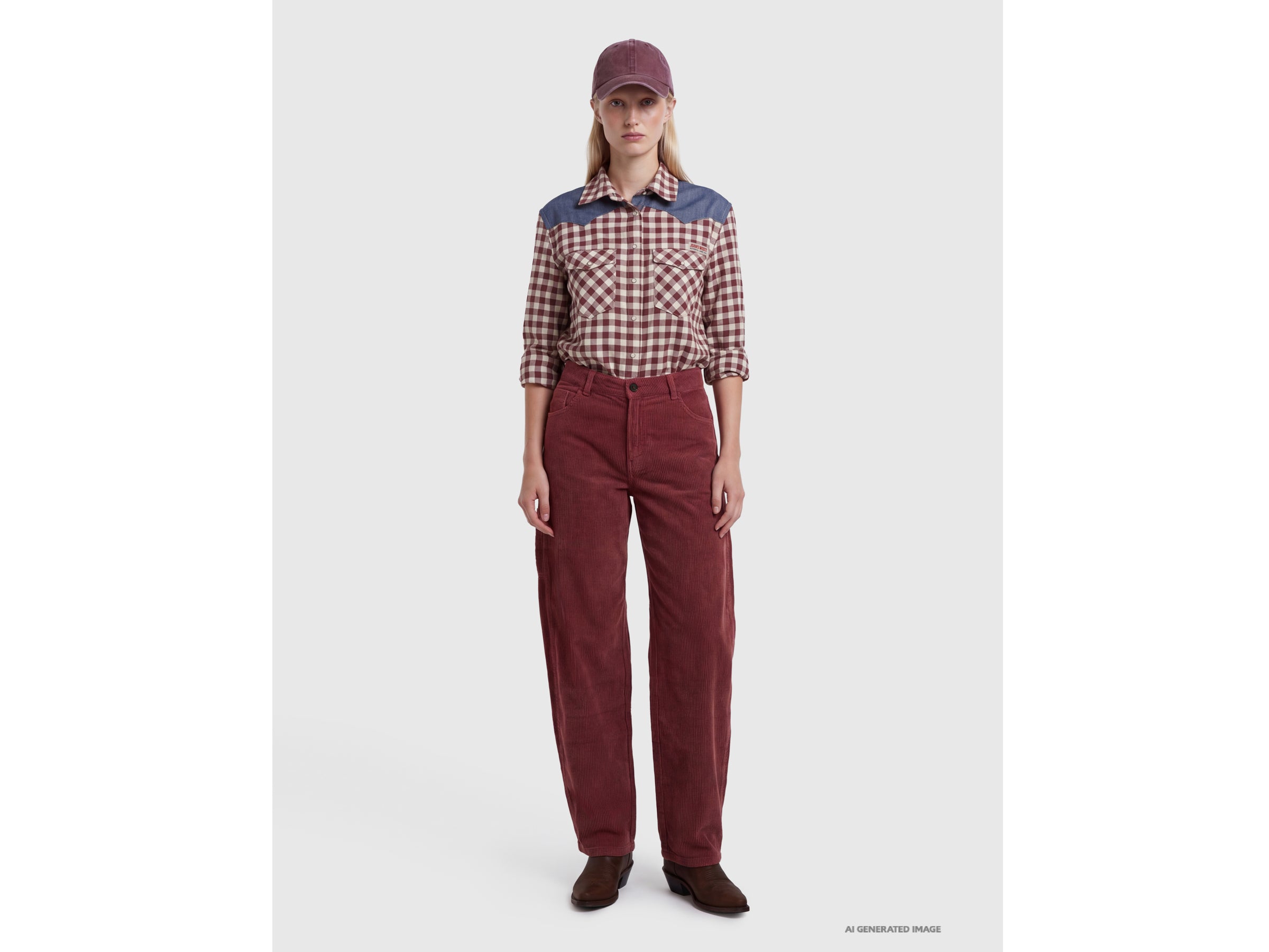 United Colors of Benetton Pantaloni 27 velluto cotone barrel