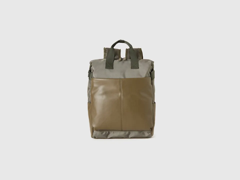 United Colors of Benetton Bags zaino nylon con tasche